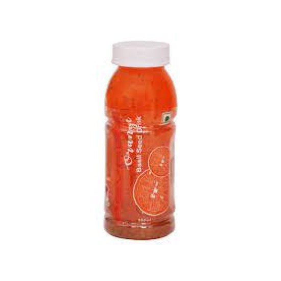 Basil Seed Drink Orange 200Ml