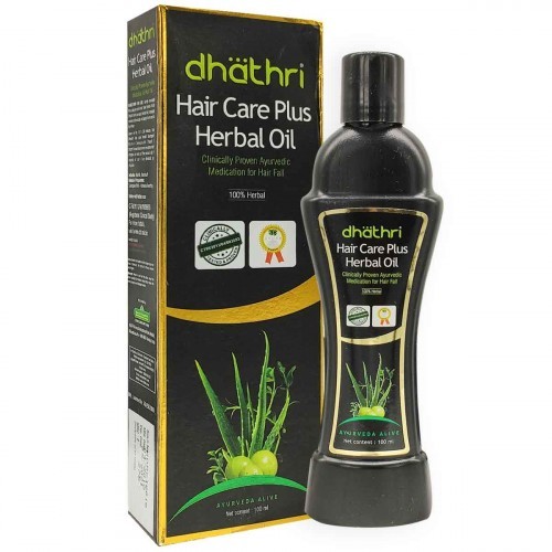 Dhathri Hair Careplus Black Cover Herbal Oil ( 100ML )