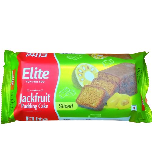 Round Elite Jackfruit Pudding Cake 500 Gm For Evening Snacks, Packaging  Type: Box